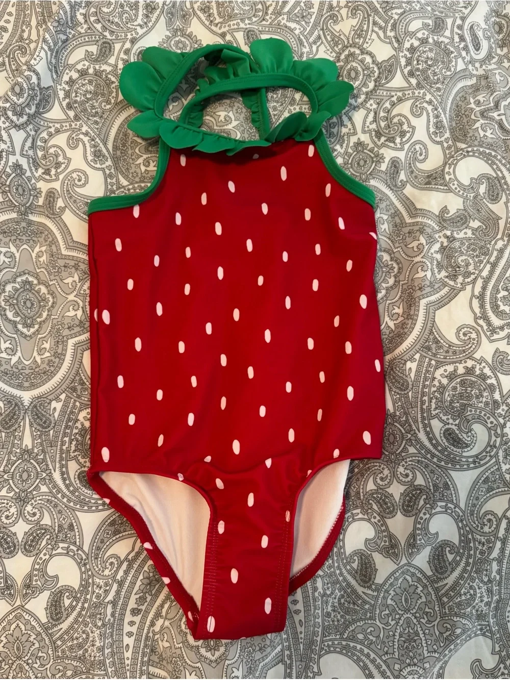 Kids Long Sleeve One and 2 Piece Swimsuit Lot - 4 pcs Mixed Colors
